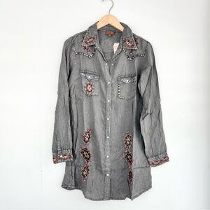 Scully Tunic Grey XL NEW